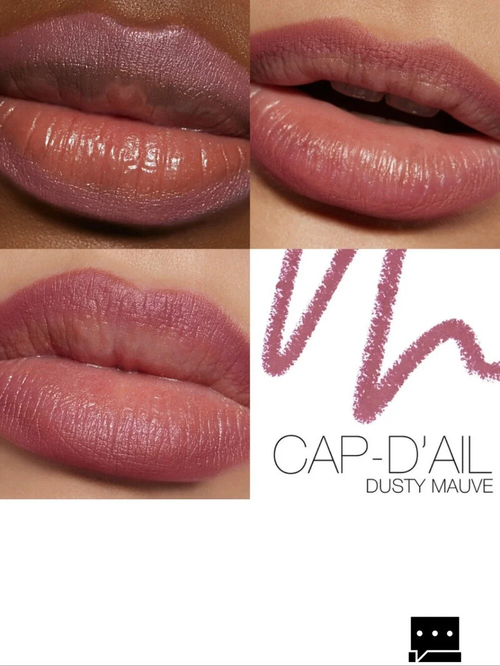 NARS Precision Lip Liner: Cap-D'Ail (Dusty Mauve), .04oz (Full Size), NIB